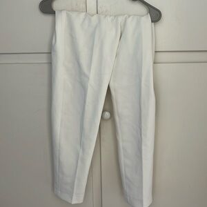 Office white pants